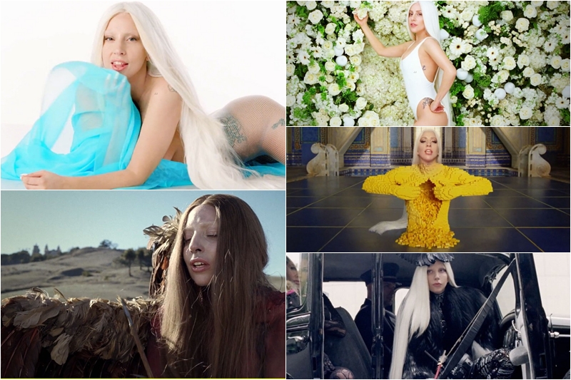 Lady Gaga - "G.U.Y" (colaj secvențe videoclip)