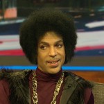 Prince, invitat în emisiunea lui Arsenio Hall (secventa, 5 martie 2014)