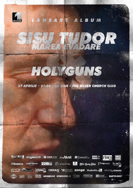 Poster eveniment Sișu Tudor - Lansare \"Marea Evadare\"