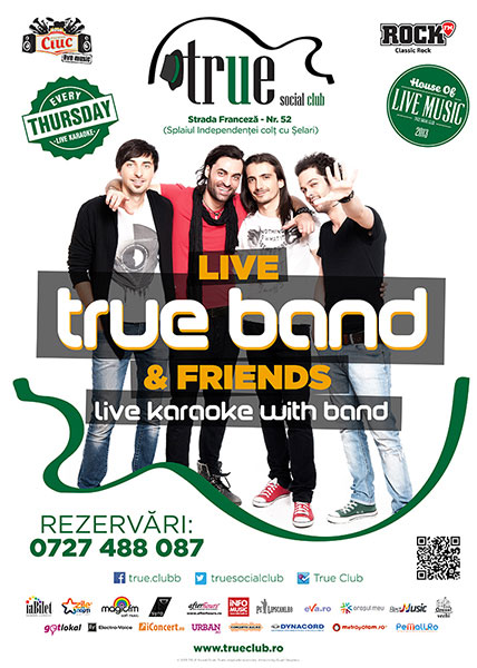 Poster eveniment True Band