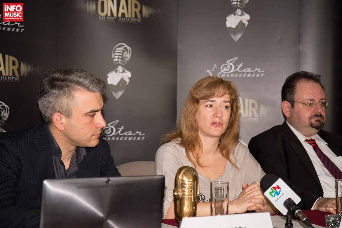 Conferința de presă On Air Music Awards 2014 - Anunțarea nominalizărilor