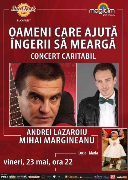 Poster eveniment Mihai Margineanu și Andrei Lazaroiu