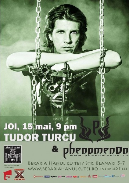Poster eveniment Tudor Turcu & phenomenON