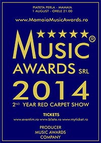 Poster eveniment Mamaia Music Awards 2014