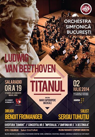 Poster eveniment Orchestra Simfonică București - Titanul