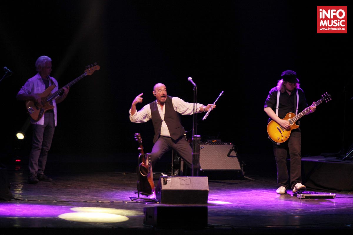 Ian Anderson în cocnertul Jethro Tull pe 20 iunei 2014
