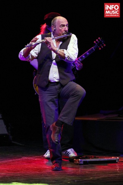 Ian Anderson în concertul Jethro Tull pe 20 iunie 2014