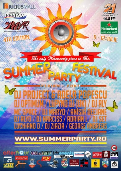 Poster eveniment Summer Party Festival 2014
