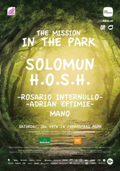 Poster eveniment The Mission - In The Park