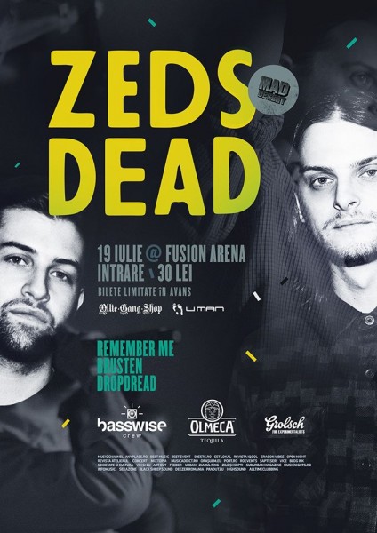 Poster eveniment ZEDS DEAD