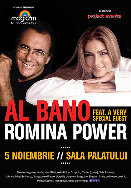 Poster eveniment Al Bano & Romina Power