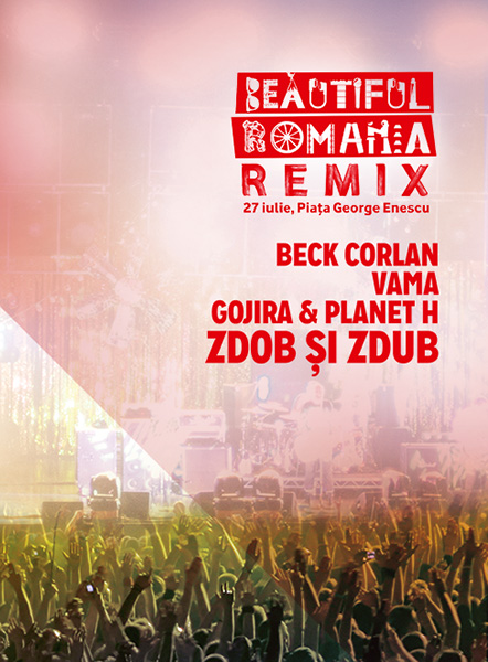 Poster eveniment Beautiful Romania Remix 2014