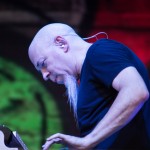 Clăparul Jordan Rudess în concertul Dream Theater de la Romexpo București pe 28 iulie 2014