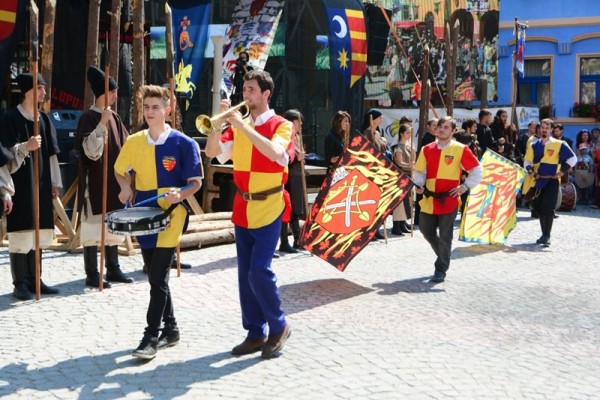 Parada Trubadurilor la Festivalul Sighișoara Medievală