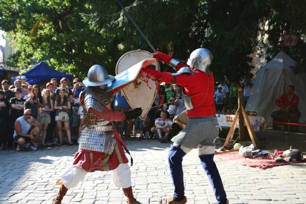 Lupte la Festivalul Sighișoara Medievală