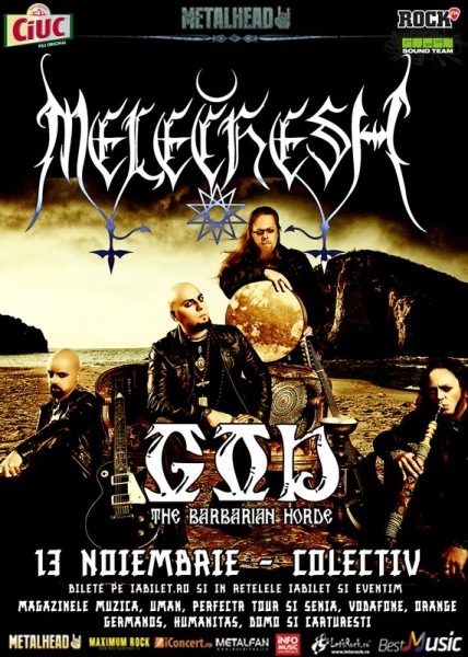 Poster eveniment Melechesh și God