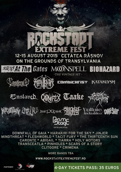 Afiș Rockstadt Extreme Fest 2015