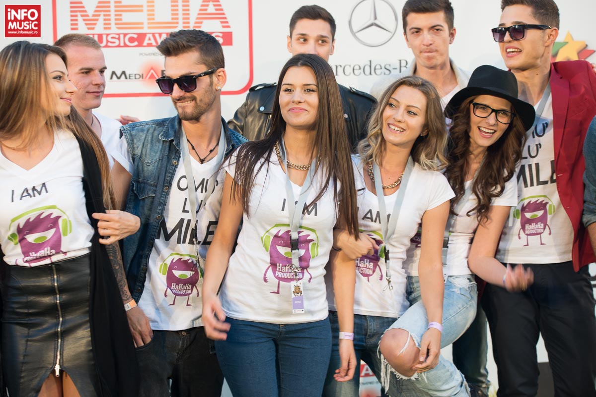 Fanii lui Smiley la Media Music Awards 2014 - Sibiu