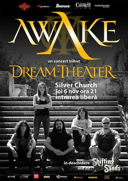Poster eveniment AWAKE - concert-tribut Dream Theater