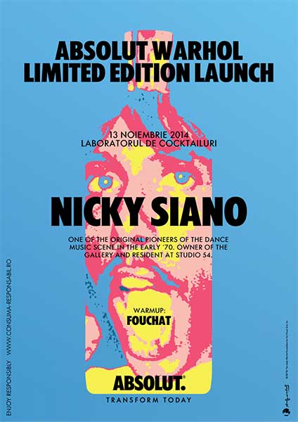 Poster eveniment Nicky Siano