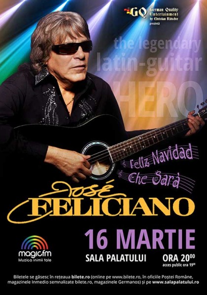 Poster eveniment Jose Feliciano