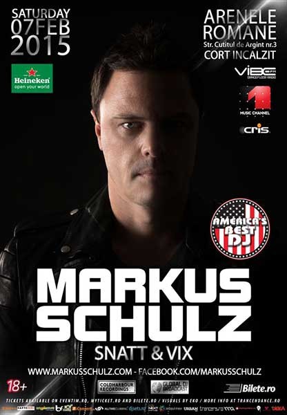 Poster eveniment Markus Schulz