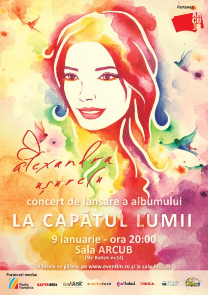 Poster eveniment Alexandra Ușurelu - La capătul lumii