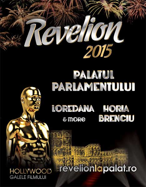 Poster eveniment REVELION 2015 - Hollywood Galele Filmului