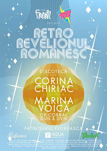 Poster eveniment RETRO REVELIONUL ROMÂNESC