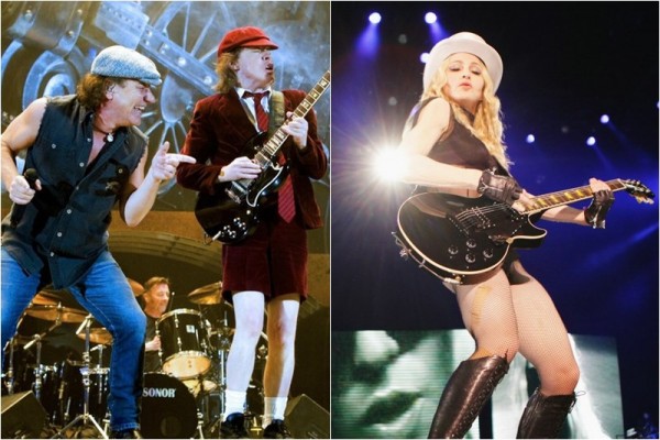 AC/DC și Madonna vor cânta la Premiile Grammy 2015