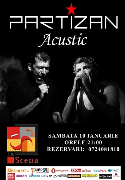 Poster eveniment Partizan (acustic)