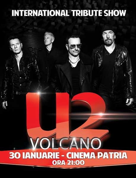 Poster eveniment ANULARE - Vocano - Concert tribut U2