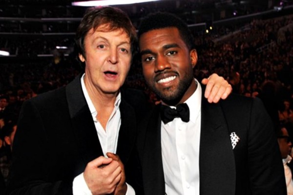 Paul McCartney și Kanye West la Gala Premiilor Grammy din 2009
