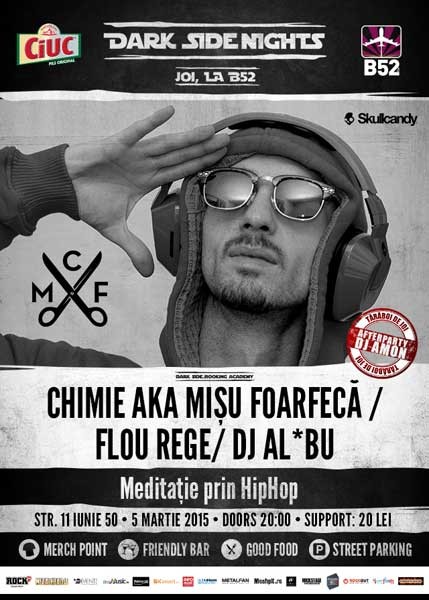 Poster eveniment Chimie | Flou Rege | DJ Al*bu