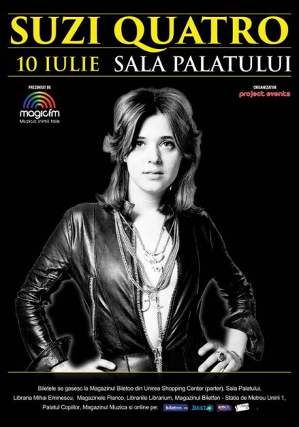 Poster eveniment ANULAT - Suzi Quatro