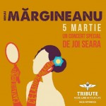 Afiş concert Mihai Mărgineanu în Tribute pe 5 martie 2015