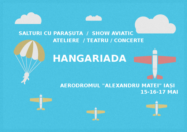 Afiș Hangariada Festival 2015