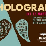 Afiș concert Holograf în Tribute pe 12 martie 2015