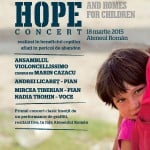 Afiș Hope Concert 18 martie 2015