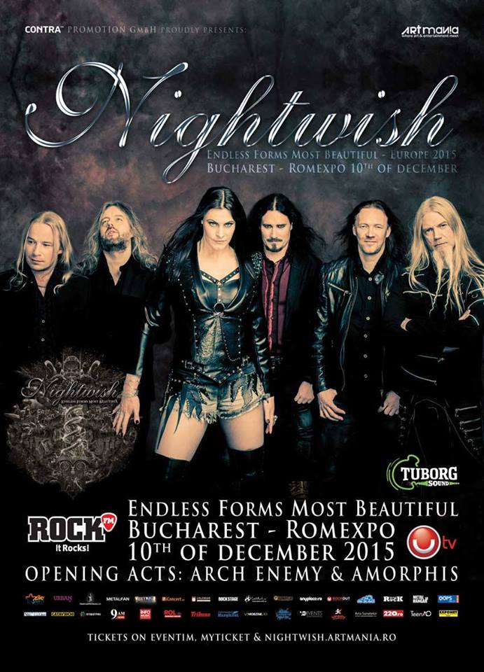 nightwish 2015 tour