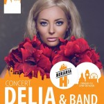 Afiş concert Delia la Berăria H
