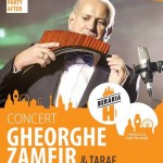 Afiș concert Gheorghe Zamfir la Berăria H pe 25 aprilie 2015