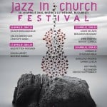 Afiș festival Jazz in Church 2015