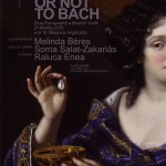 Afiș concert To bach or not to Bach 2015 la Biserica Anglicana