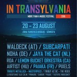Afiş Festival In Transylvania în zona turistică Drăguş 2015
