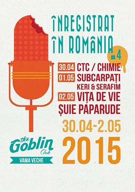 Afiş Înregistrat în România în Goblin Vama Veche mai 2015