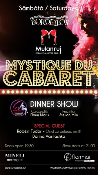 Afiș Mistique du Cabaret Bordello 30 mai