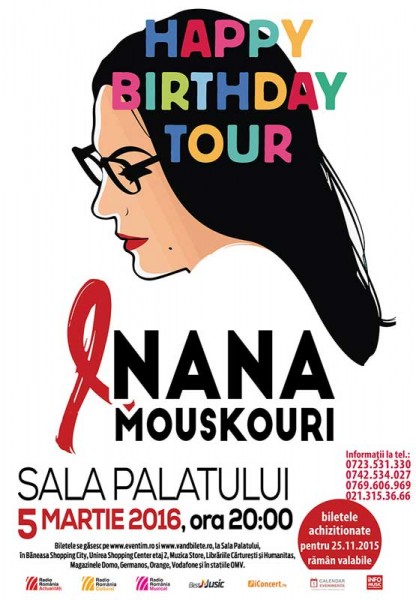 Poster eveniment Nana Mouskouri