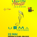 Afiș URMA concert în Grădina cu filme