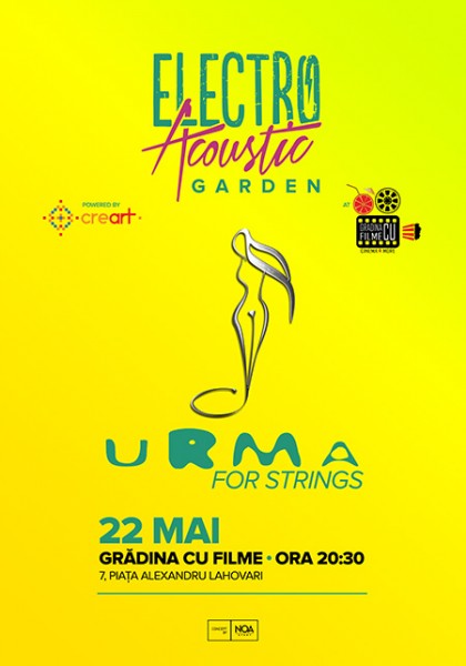 Afiș URMA concert în Grădina cu filme